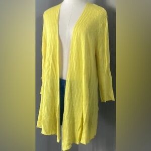 Gilligan & O'Malley Yellow Women's Cardigan